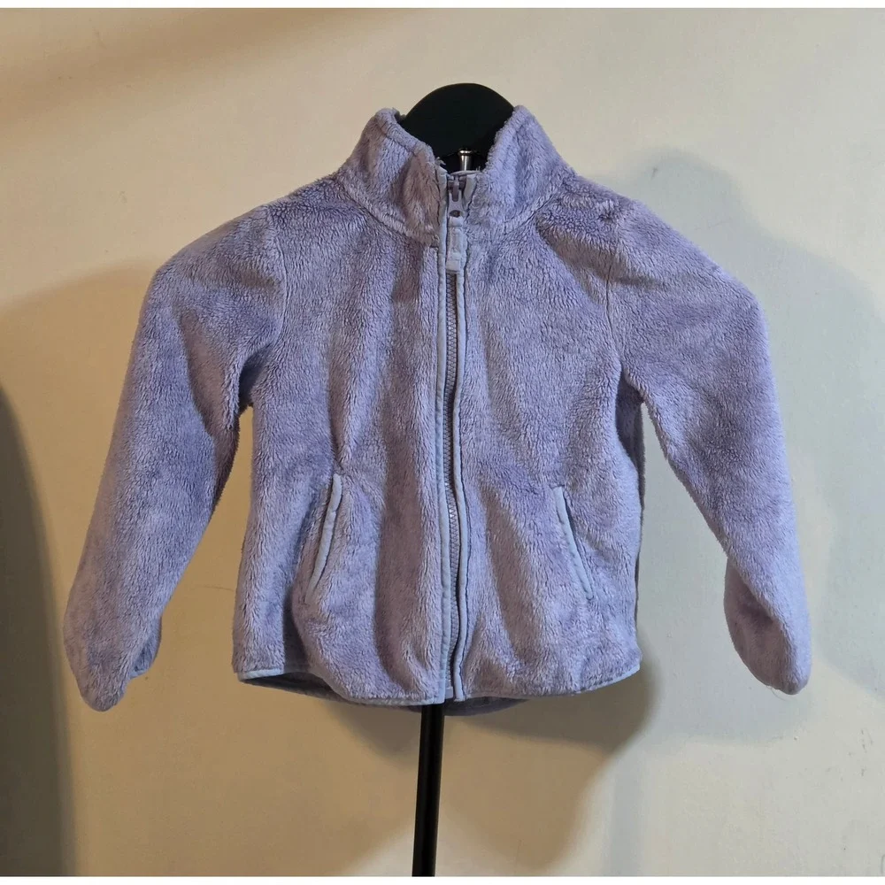 The Children's Place Full Zip Up Jacket Youth Size 4T Purple